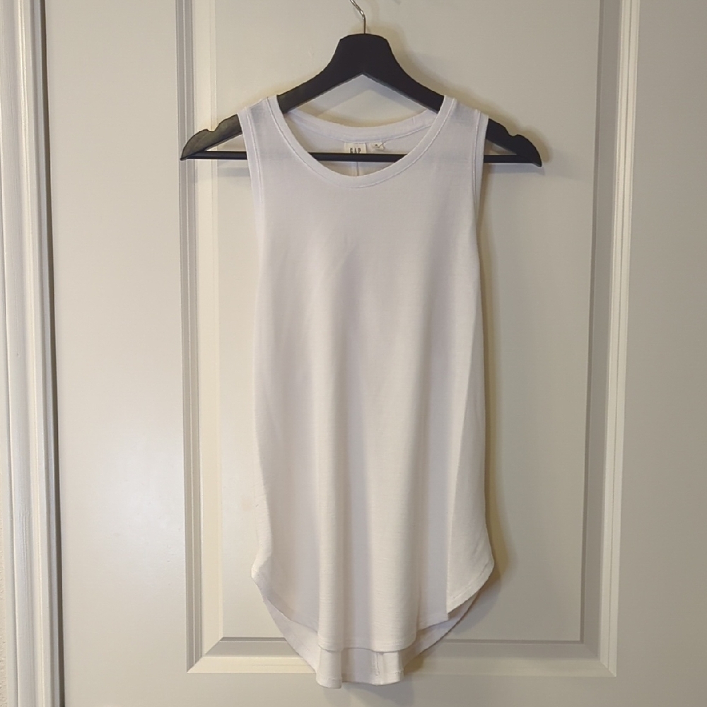 GAP Classic White Tank Top